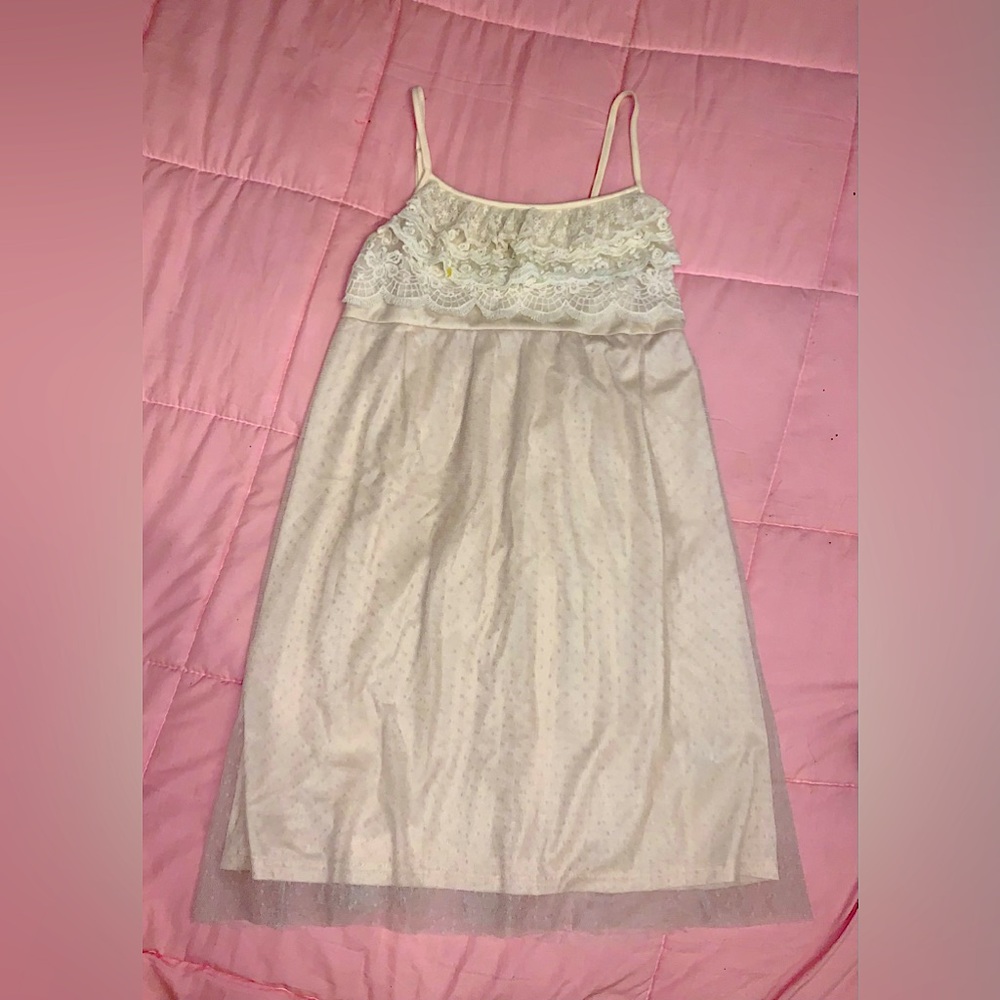 Anthropologie Lace Mini Dress
